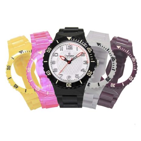 Relógio Unissex Champion Troca Pulseiras CP38086X / 53875 Menor preço em Relógio Unissex Champion Troca Pulseiras CP38086X / 53875