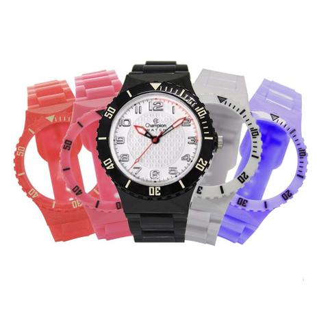 Menor preço em Relógio Unissex Champion Troca Pulseiras CP38086X / 55053