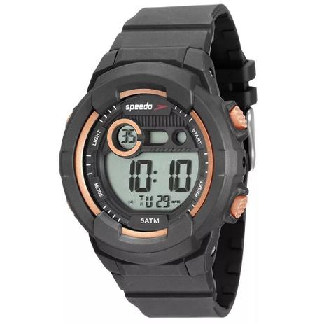 Relógio Unissex Speedo 11001L0EVNP1 Digital Preto Menor preço em Relógio Unissex Speedo 11001L0EVNP1 Digital Preto