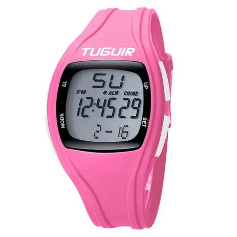 Relógio Unissex Tuguir Digital TG1602 Rosa Menor preço em Relógio Unissex Tuguir Digital TG1602 Rosa