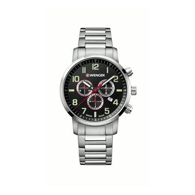 Relógio Wenger Attitude Chrono Preto Menor preço em Relógio Wenger Attitude Chrono Preto