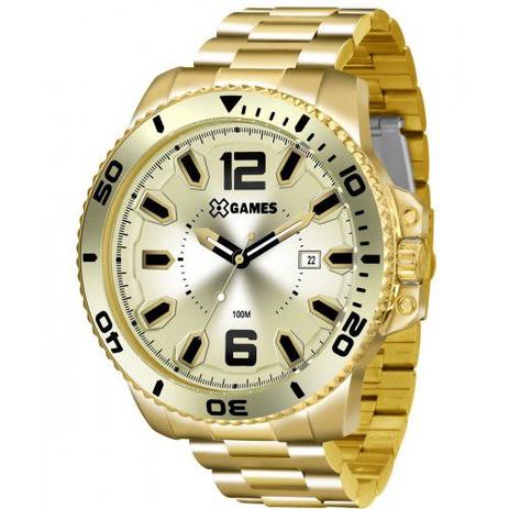 Relógio X Games Masculino Dourado XMGS1019 C2KX - X-games Menor preço em Relógio X Games Masculino Dourado XMGS1019 C2KX - X-games