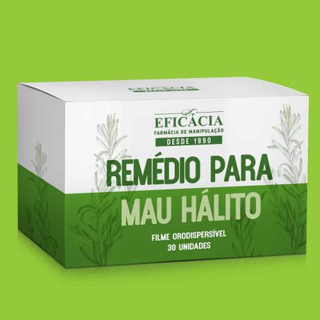 Menor preço em Remédio para Mau Hálito - Filme Orodispersível 30 unidades - Farmácia eficácia