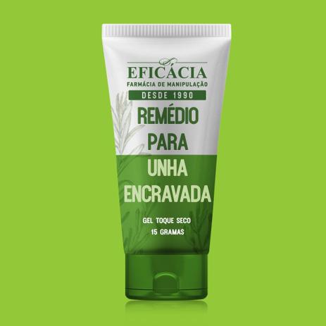 Remédio para unha encravada - Gel 15 gramas - Farmácia eficácia Menor preço em Remédio para unha encravada - Gel 15 gramas - Farmácia eficácia