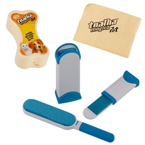 Removedor de Pêlos com Base Auto Limpante e Toalha Magica Pet - Vendasshop utensilios de limpeza Menor preço em Removedor de Pêlos com Base Auto Limpante e Toalha Magica Pet - Vendasshop utensilios de limpeza