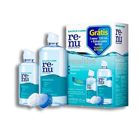 Renu SENSITIVE SOLUÇÃO MULTIUSO - Bausch&Lomb Menor preço em Renu SENSITIVE SOLUÇÃO MULTIUSO - Bausch&Lomb