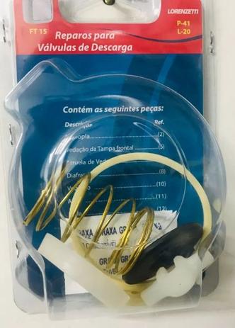 Reparo Para Válvula De Descarga P-41 L-20 Lorenzetti Menor preço em Reparo Para Válvula De Descarga P-41 L-20 Lorenzetti