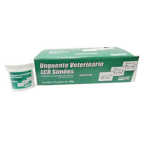 Repelente Cicatrizante Unguento Veterinário Provets LCR Simões 40g Caixa Com 12 Unidades Menor preço em Repelente Cicatrizante Unguento Veterinário Provets LCR Simões 40g Caixa Com 12 Unidades