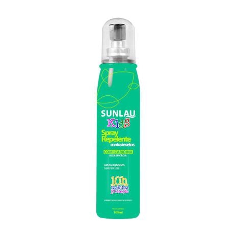 Repelente Contra insetos Kids em Spray Sunlau - 100ml Menor preço em Repelente Contra insetos Kids em Spray Sunlau - 100ml