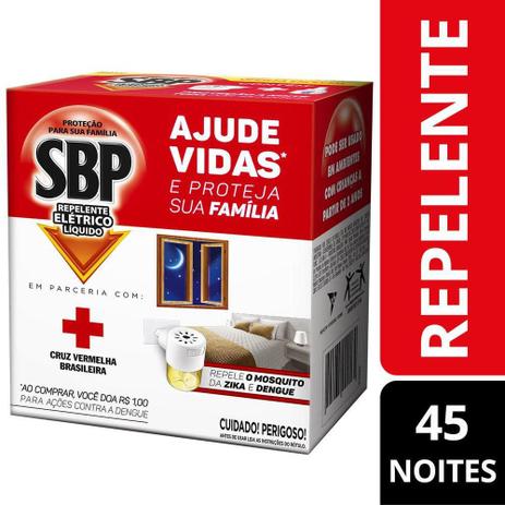 Repelente Eletrico Liquido SBP Ap+Refil 35ml Cruz Vermelha é boa?