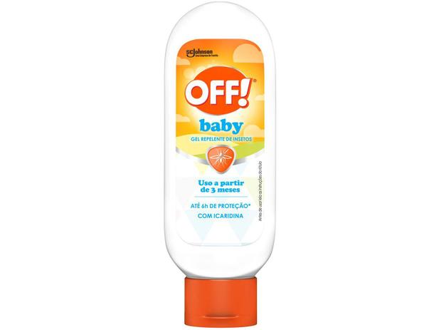 Repelente Infantil Off Baby Gel - 117ml Menor preço em Repelente Infantil Off Baby Gel - 117ml