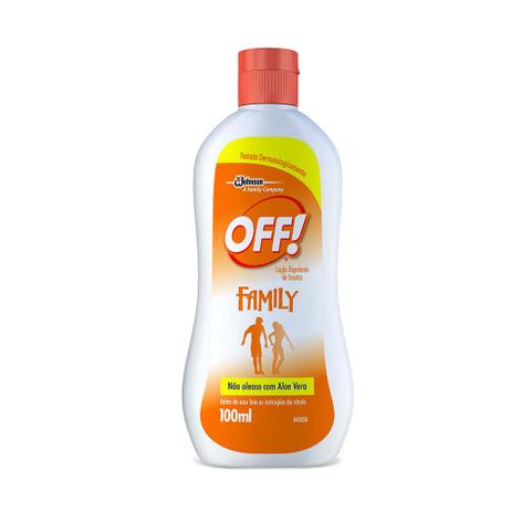 Repelente Off Family Loção 100ml Menor preço em Repelente Off Family Loção 100ml