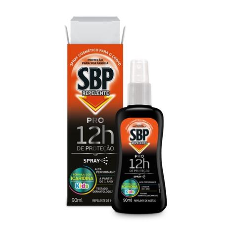 Repelente SBP Pro 12h Kids Spray com Icaridina 90ml Menor preço em Repelente SBP Pro 12h Kids Spray com Icaridina 90ml