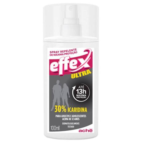 Repelente Spray de Máxima Proteção Effex Ultra 100ml - Aché Menor preço em Repelente Spray de Máxima Proteção Effex Ultra 100ml - Aché