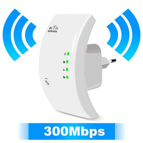 Repetidor Amplificador Melhora Sinal Wifi 300mbps Botao Wps - Words é boa?