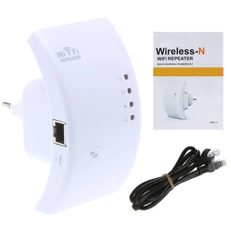 Repetidor De Sinal Wifi Wireless Expansor Roteador 300mbps - Universal Menor preço em Repetidor De Sinal Wifi Wireless Expansor Roteador 300mbps - Universal