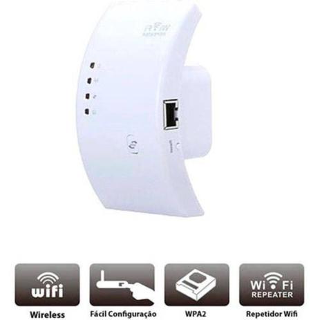 Repetidor Expansor de Sinal Wireless Wi-Fi - Wireless-n Menor preço em Repetidor Expansor de Sinal Wireless Wi-Fi - Wireless-n