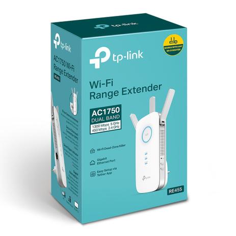 Repetidor Tp-link Tl-re450 Ac1750 Dual Band AC1750 NOVO - TP LINK Menor preço em Repetidor Tp-link Tl-re450 Ac1750 Dual Band AC1750 NOVO - TP LINK