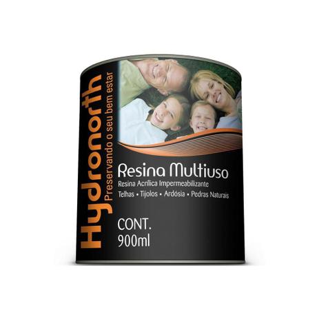Resina Acrílica Impermeabilizante Multiuso Incolor 900ml - Hydronorth Menor preço em Resina Acrílica Impermeabilizante Multiuso Incolor 900ml - Hydronorth