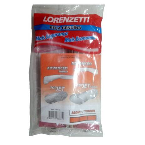 Resistência Ducha Advanced Top Jet Lorenzetti -220 V 7500 W Menor preço em Resistência Ducha Advanced Top Jet Lorenzetti -220 V 7500 W