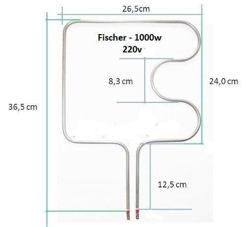 Resistência Forno Elétrico Fischer 220v C728 + 804 - Fritania é boa?