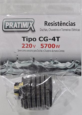 Resistencia Gorducha 4T 5700W 220V Pratimix CG4T0257 - 06UN Menor preço em Resistencia Gorducha 4T 5700W 220V Pratimix CG4T0257 - 06UN