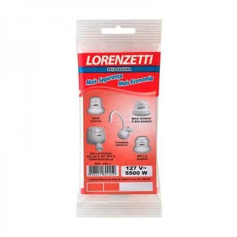 Resistência Lorenzetti 055 J 5500W 127V Menor preço em Resistência Lorenzetti 055 J 5500W 127V
