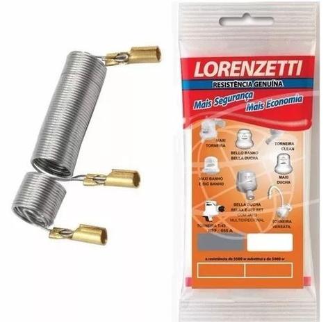 Resistência Maxi Ducha Torneira Versátil 220v Lorenzetti Menor preço em Resistência Maxi Ducha Torneira Versátil 220v Lorenzetti