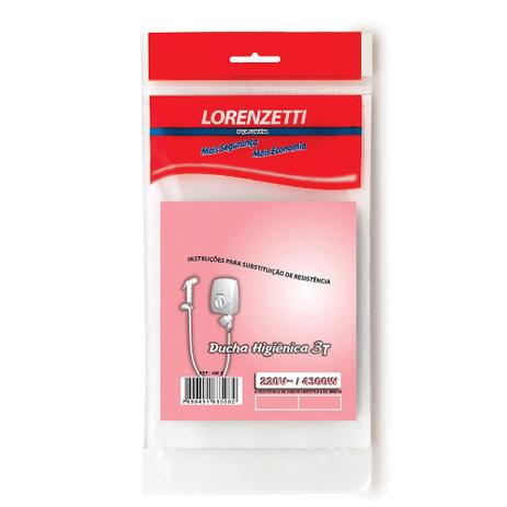 Resistência p/ Ducha Hig. 400D 3T 127V 4000W Lorenzetti Menor preço em Resistência p/ Ducha Hig. 400D 3T 127V 4000W Lorenzetti