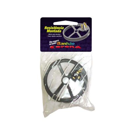 Resistência para chuveiro 220V 6400W Banhão Pressurizado Hydra Corona Menor preço em Resistência para chuveiro 220V 6400W Banhão Pressurizado Hydra Corona
