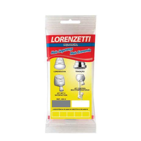 Resistência para chuveiro Tradição/Jet 4055-H 6800W 220V Lorenzetti Menor preço em Resistência para chuveiro Tradição/Jet 4055-H 6800W 220V Lorenzetti