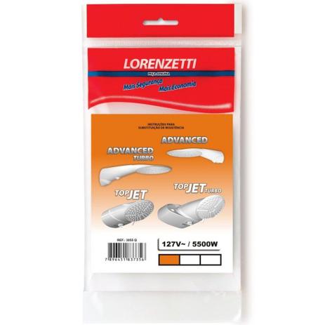 Resistência para Ducha 7500W 3055-O Lorenzetti Menor preço em Resistência para Ducha 7500W 3055-O Lorenzetti