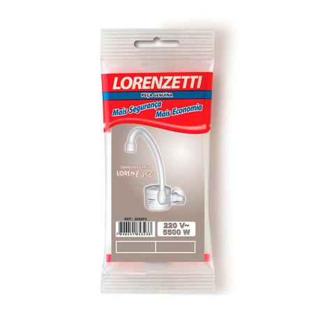 Resistência para torneira Loren Easy 3056-P2 5500W 220V Lorenzetti Menor preço em Resistência para torneira Loren Easy 3056-P2 5500W 220V Lorenzetti