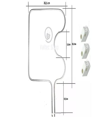 Resistência + Porcelana Forno Mueller Sonetto Celebrare 127v (1000w) Original Menor preço em Resistência + Porcelana Forno Mueller Sonetto Celebrare 127v (1000w) Original