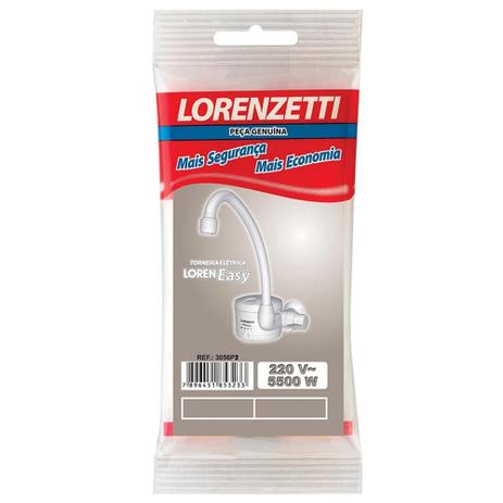 Resistência Torneira Lorenzetti Loren Easy 220V 5500W Menor preço em Resistência Torneira Lorenzetti Loren Easy 220V 5500W