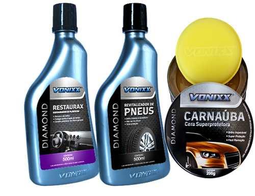 Menor preço em Restaurax Restaur Plastico Cera De Carnauba Rev Pneus Vonixx