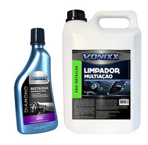 Restaurax Restaura Plastico E Limpador Multiação Vonixx Menor preço em Restaurax Restaura Plastico E Limpador Multiação Vonixx