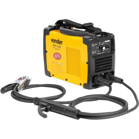 Retificador Inversor de solda 130a 220 volts monofásico eletrodo riv133 - Vonder Menor preço em Retificador Inversor de solda 130a 220 volts monofásico eletrodo riv133 - Vonder