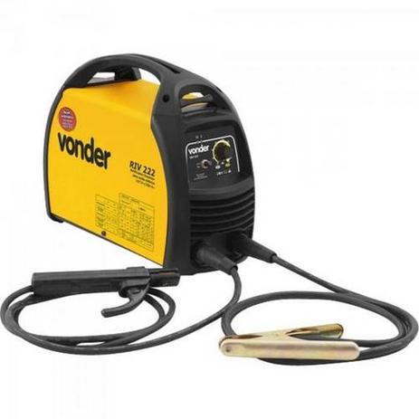 Retificador/Inversor Para Solda Eletrica Bivolt Riv222 Amarelo Vonder Menor preço em Retificador/Inversor Para Solda Eletrica Bivolt Riv222 Amarelo Vonder