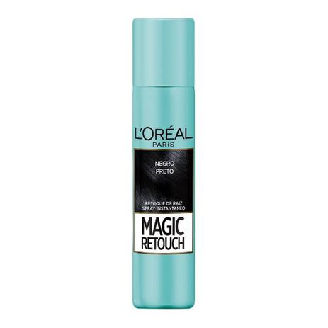 Retoque de Raiz LOréal Magic Retouch Preto Spray 75ml Menor preço em Retoque de Raiz LOréal Magic Retouch Preto Spray 75ml