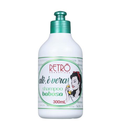 Retrô Cosméticos Alô, É Vera! Babosa - Shampoo 300ml Menor preço em Retrô Cosméticos Alô, É Vera! Babosa - Shampoo 300ml