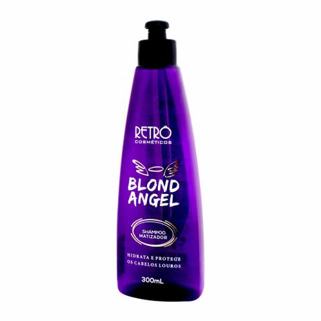 Retrô Cosméticos Blond Angel Shampoo Matizador 300ml Menor preço em Retrô Cosméticos Blond Angel Shampoo Matizador 300ml