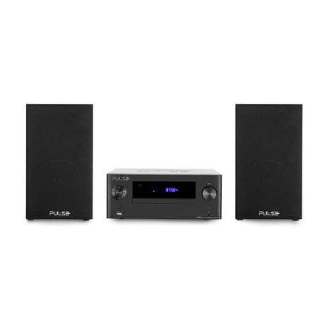 Retro Mini System Vintage 250W CD/BT/USB/SD/FM/AUX Pulse - SP387 Menor preço em Retro Mini System Vintage 250W CD/BT/USB/SD/FM/AUX Pulse - SP387