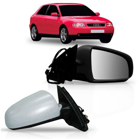 Retrovisor Audi A3 2001 2002 2003 2004 2005 2006 Eletrico 2 ou 4 Portas - Sp acessórios Menor preço em Retrovisor Audi A3 2001 2002 2003 2004 2005 2006 Eletrico 2 ou 4 Portas - Sp acessórios