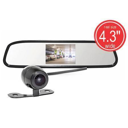 Retrovisor Com Camera de Re Tela LCD 4,3" Roadstar RS501BR Menor preço em Retrovisor Com Camera de Re Tela LCD 4,3" Roadstar RS501BR