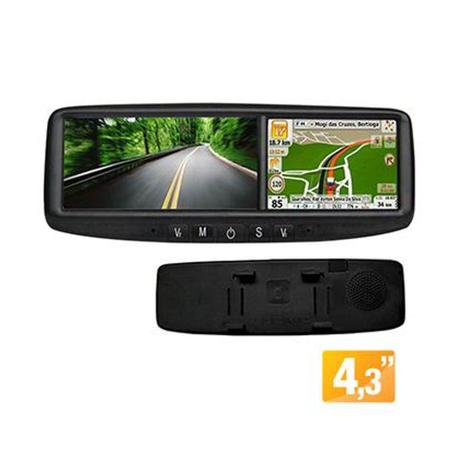 Retrovisor com Monitor Orbe OM43GPS-C 4.3 Polegadas Menor preço em Retrovisor com Monitor Orbe OM43GPS-C 4.3 Polegadas