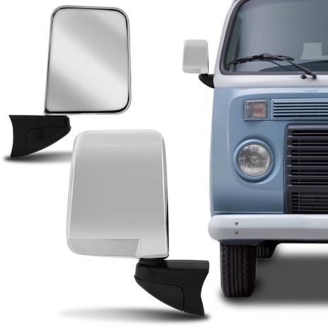 Retrovisor Cromado Kombi Perua Clipper 1998 a 2014 Tuning - Blawer Menor preço em Retrovisor Cromado Kombi Perua Clipper 1998 a 2014 Tuning - Blawer