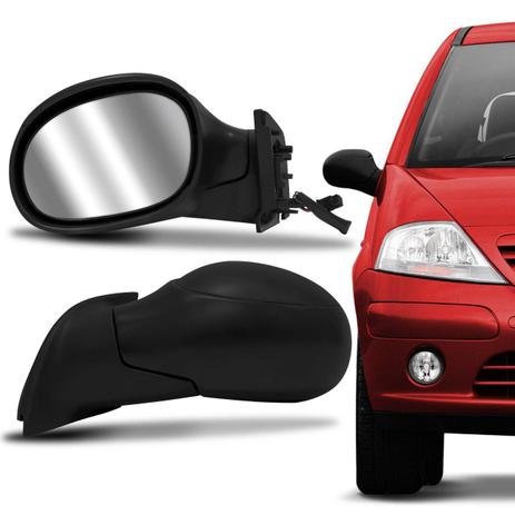 Retrovisor Elétrico Citroen C3 2003 2004 2005 2006 2007 2008 Preto - Prime é boa?