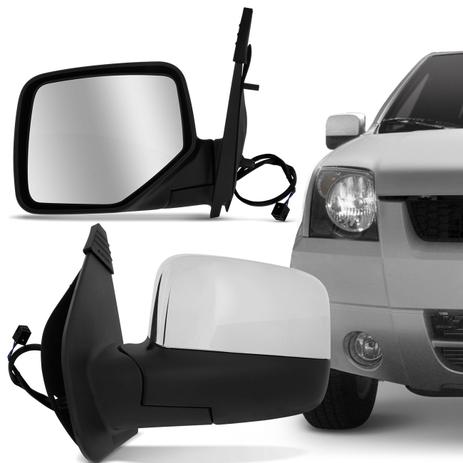 Retrovisor Elétrico Ecosport 2003 2004 2005 2006 2007 Preto e Cromado com Espelho - Prime Menor preço em Retrovisor Elétrico Ecosport 2003 2004 2005 2006 2007 Preto e Cromado com Espelho - Prime
