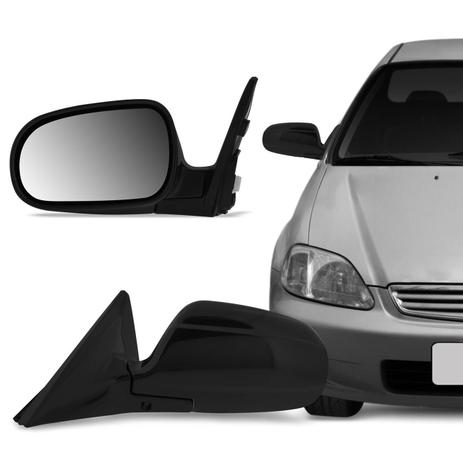 Retrovisor Elétrico Honda Civic 1996 1997 1998 1999 2000 Preto - Prime Menor preço em Retrovisor Elétrico Honda Civic 1996 1997 1998 1999 2000 Preto - Prime